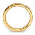 thumbnail image 2 of 925 Sterling Silver Gold Stackable Ring Fancy/, 2 of 8