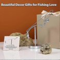 thumbnail image 3 of Kinetic Fishing Sculpture - Balance Art for Your Space, 2025 Fisherman Home Decoration, 3 of 5