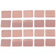 thumbnail image 1 of 20Pcs Copper Heat Sink Shim Strong Thermal Conductivity Copper Thermal Pad for Laptop CPU GPU 0.3mm / 0.01in, 1 of 4
