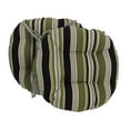 thumbnail image 2 of 16-inch Outdoor Spun Polyester Tufted Chair Cushion (Set of 2) - Eastbay Onyx, 2 of 2