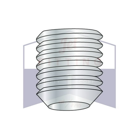 

M5 x 5mm Knurled Cup Point Socket Set Screws | ISO Metric Thread | Alloy Steel | Black Oxide (Quantity: 50)