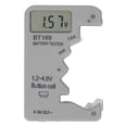 thumbnail image 2 of Digital Battery Tester, Grey Real Time Easy To Use ABS Housing Universal Battery Tester LCD Display  For C AA AAA D N 9V 6F22 Batteries, 2 of 8