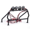 thumbnail image 3 of Peggybuy Searchlight Cover Metal for DRM12375 RC 4WD Trail Finder RC Car Accessory, 3 of 9