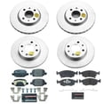 thumbnail image 2 of Power Stop Front and Rear Euro-Stop ECE-R90 Certified Brake Pad and Rotor Kit ESK6291, 2 of 3