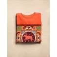 thumbnail image 3 of Taurus Zodiac Ethnic Style Sweatshirt Men -Image by Shutterstock, Male Small, 3 of 4