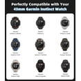 thumbnail image 2 of Correa de Nylon MoKo 22mm para Garmin Instinct Series, 2 of 7