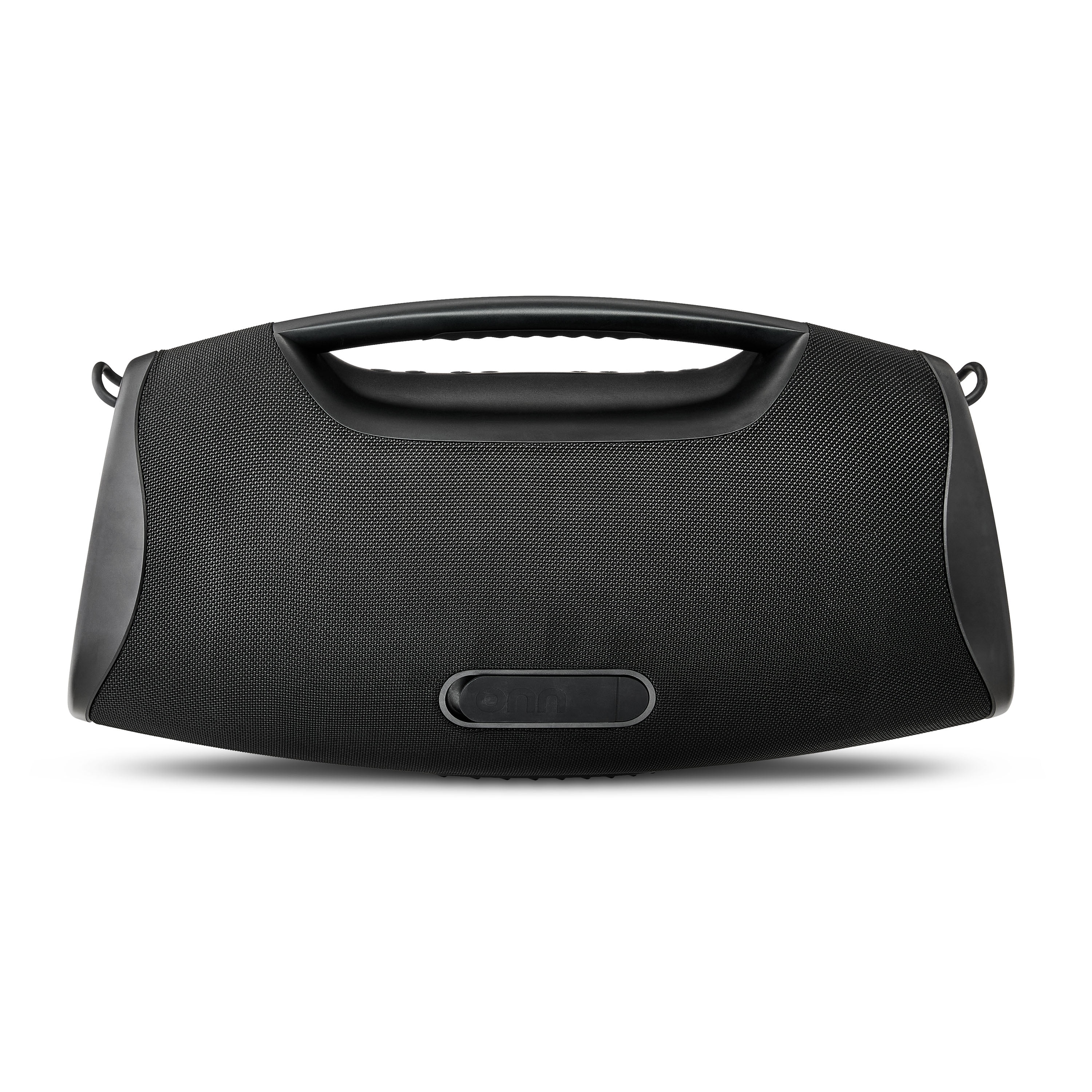 onn Bluetooth Portable Boombox with 6 LED Lighting Modes, Waterproof Design, 20 Hours Playtime