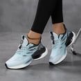 thumbnail image 4 of Dakaela Women's Road Running Shoes Non Slip Ladies Walking Chunky Platform Sneakers for Workout Gym Athletic Jogging Blue 8.5, 4 of 7