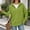 A59 Army Green, variant on Women's Quarter Zip Pullover Sweater Waffle Knit Half Zip Sweatshirt Long Sleeve Drop Shoulder Tops with Kangaroo Pocket Slouchy Casual Fall Clothes