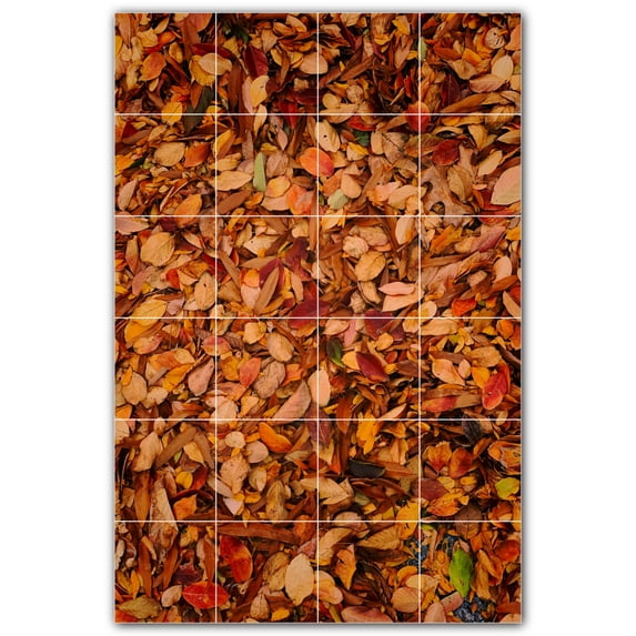 Picture-Tiles.com: Trees Ceramic Tile Wall Mural WAL501013-46XL. 48"W x 72"H using (24) 12" x 12" Ceramic Tiles-Satin Finish