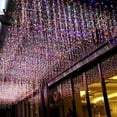 thumbnail image 4 of Fiudx Liquidación De Ofertas Flash 400 Luces Led De Carámbano, Luces Navideñas De Carámbano, Luces De Cadena Para Exteriores Con 80 Gotas, 8 Modos De Luces Interiores Para Bodas, Fiestas, Decoracione, 4 of 7