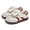 White-Grey-Red, variant on Kids Girls Sneakers, Retro-Style Casual Shoes for Toddler and Little Kid Sizes, Leopard Print, Low-Profile Thin Sole