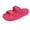 Fuchsia, variant on VONMAY Unisex Slides Sandals Thick Sole Pillow Sandals with Adjustable Double Buckle