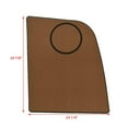 thumbnail image 3 of Viaggio Boat Non-Skid Deck Mat | Aqua Marine Deck Mocha / Black, 3 of 3