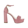 thumbnail image 3 of Madden Girl Womens Omega Patent Ankle Strap Heels, 3 of 3