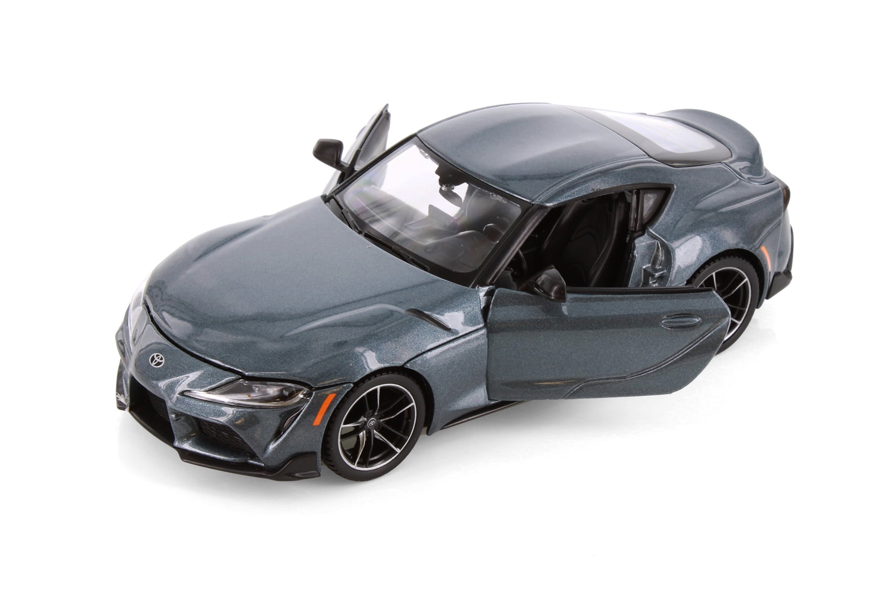 2022 Toyota GR Supra, Gray - Showcasts 38917GY - 1/24 Scale Diecast Model Car