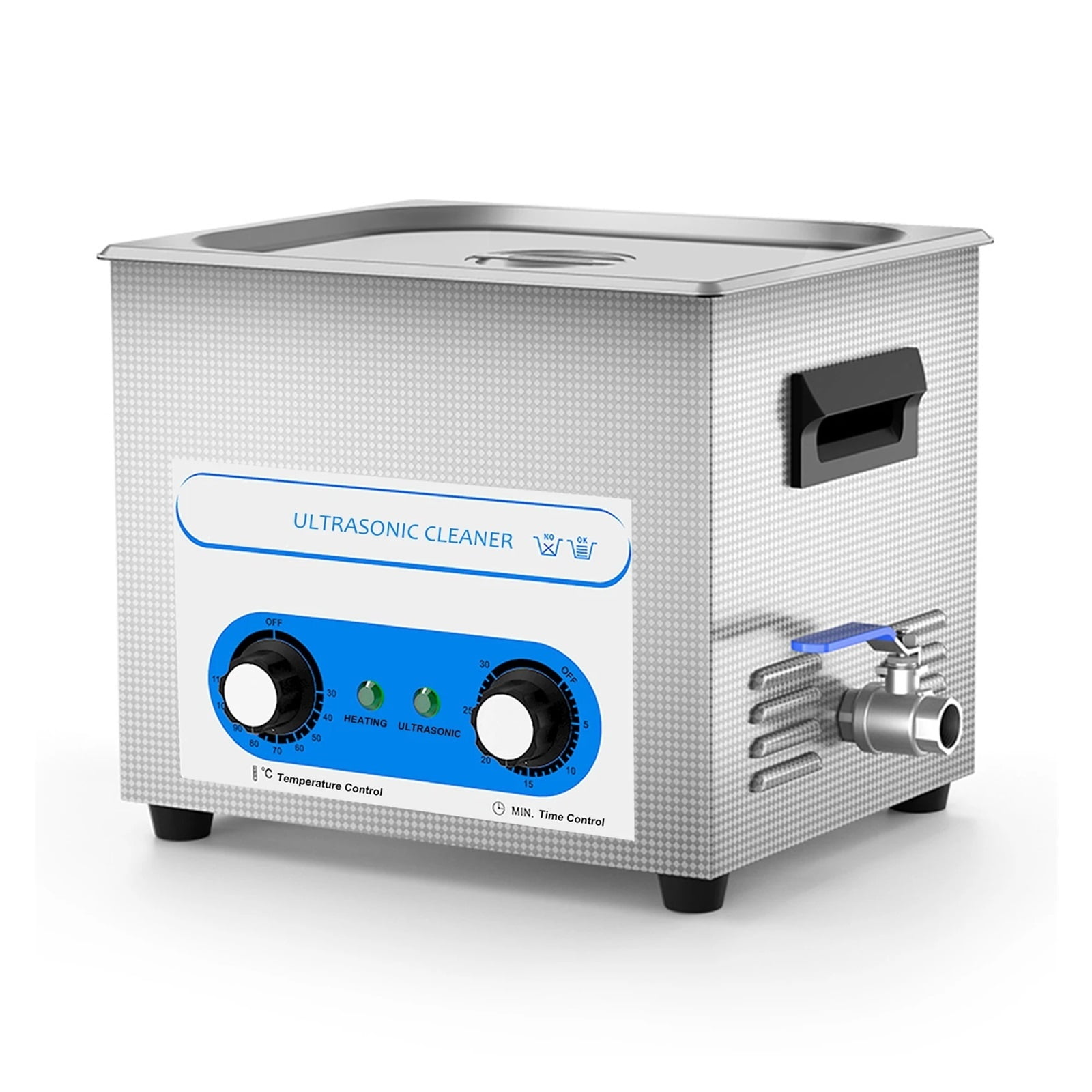 Ultrasonic Cleaner Heated Ultra Cleaner Machine with Timer Ultrasound Bath for Carburetor Tools Part