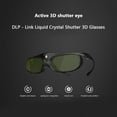 thumbnail image 2 of Active DLP Link 3D Glasses Compatible with Optama/ Acer/ BenQ/ ViewSonic Projectors Glasses, 2 of 8
