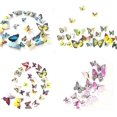 thumbnail image 5 of 3D Butterfly Wall Decor Stickers 108PCs Removable PVC Film for Home Decoration, 5 of 5