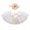 🥝 White_Base#295, variant on Porch Goose Skirt Outfit 23-Inch Lawn Goose Costume Set • Durable Outdoor Garden Decor • Eye-Catching Themed Mesh Clothing + Headwear