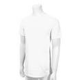 thumbnail image 3 of Allsense Men's Lightweight Color Longline Modern Fit T-Shirt Short Sleeve White 2XL, 3 of 3
