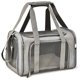 thumbnail image 1 of Mochila para gatos con ventana de malla, bolsa transpirable para mascotas, caja de transporte para gatos, maleta plegable para viajes al aire libre, transportador para gatos, L, gris, 1 of 5