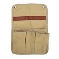thumbnail image 1 of Chair Arm Pouch, Easy To Install Camping Chair Armrest Storage Bag Large Capacity  For Home For Outdoor Khaki, 1 of 8