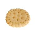 thumbnail image 1 of Cojín redondo para silla, decorativo, moderno, grueso, para decoración del hogar Amarillo, 1 of 9