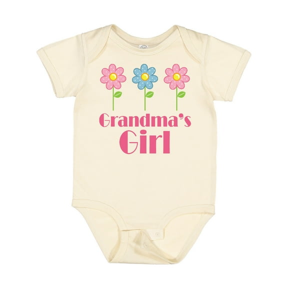 Inktastic Grandma's Girl Grandaughter Girls Baby Bodysuit