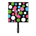 thumbnail image 5 of Letter P Initial Monogram - Polkadots and Pink Leash or Key Holder, 5 of 7