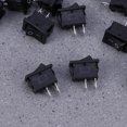 thumbnail image 4 of CIMAXIC 20 Pcs 2 Pin Toggle Switch On/Off Mini Boat Rocker Switch Car Auto Boat Round Rocker Snap 15x21MM,0.83"X0.59"X0.59", 4 of 4
