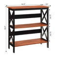 thumbnail image 3 of Convenience Concepts Oxford 3 Tier Bookcase , Multiple Finishes, 3 of 7