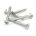 thumbnail image 3 of Bolt Dropper | 12 X 1-14" Stainless Oval Head Phillips Wood Screw 25Pc 18-8, 3 of 6