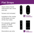 thumbnail image 4 of National Hardware 108044 5 x 11,25 Po Sangle Plate Hartley, 4 of 7