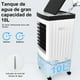thumbnail image 3 of Aire Acondicionado PortatilEnfriador de Airecon Pantalla LED, con Tanque de 10L Control Remoto y Temporizador, Enfriamiento rápido de 120°，Adecuado para Hogar, Oficina, 3 of 5