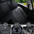 thumbnail image 3 of 2024 for HONDA HR-V Car Seat Cover, Black Car Seat Covers, Waterproof Leather 5 Seats Full Set Wear Resistance Beautify Interior, Pet Car Seat Covers, 3 of 9