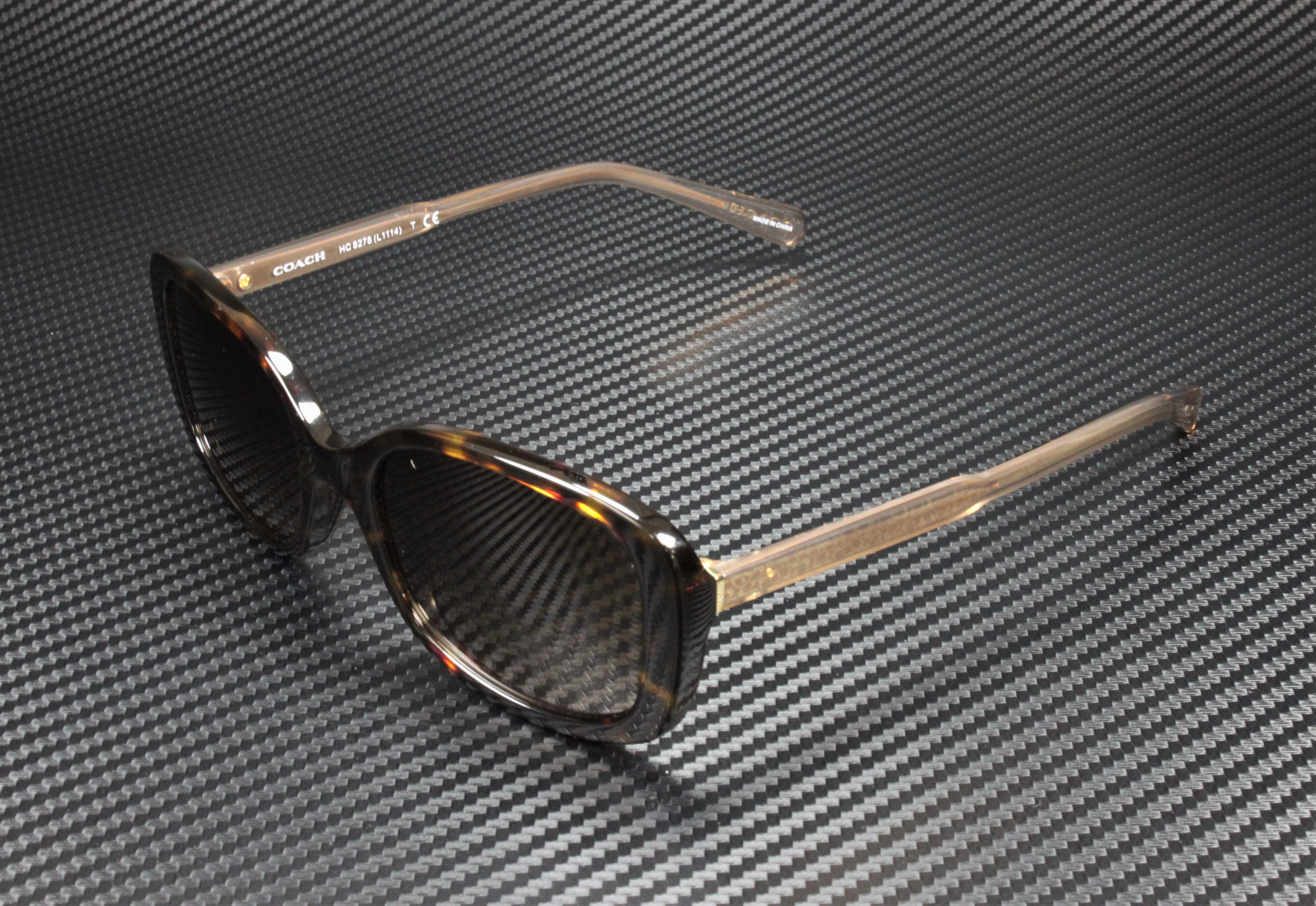 Coach Black/Tortoise Squared Cat-Eye Sunglasses Women\'s - HC8261 544687 56 0HC8132__5438T5__P21__shad__fr  main image 3