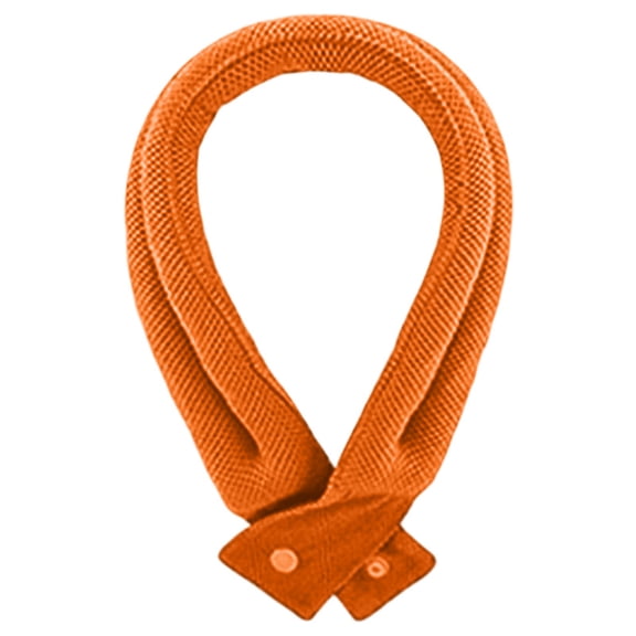 Moisture Retention Cooling Towel Neck Wrap Ice Scarf for Athletes Runners Gardeners Golfers Outdoor Summer Heat Relief(Orange)