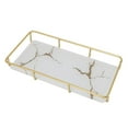 thumbnail image 1 of Bathroom Vanity Tray, Rectangle Bathroom Tray For Counter Anti Slip  Kitchen Tray Countertop Organizer  For  Jewelry Perfume   Dispenser, 1 of 8