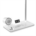 thumbnail image 5 of Lámpara de Escritorio Multifuncional con Carga Inalámbrica para Teléfono, Bluetooth, Sonido Ambiental, Luz , Reloj, Lámpara de Escritorio de Lectura, Color ., 5 of 5