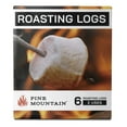thumbnail image 4 of Pine Mountain Roasting Log for Campfires, 2 Use Pack, Food-Safe Cooking Firelog, 4 of 6