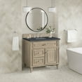 thumbnail image 5 of James Martin Vanities 424-V36-BW-3CSP Lorelai 36" Single Basin Wood Vanity Set - White, 5 of 7