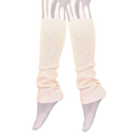 Premium Solid Color Soft Diamond Knit Leg Warmers
