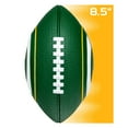 thumbnail image 6 of Franklin Sports NFL Green Bay Packers Football - Kids Foam Football - Soft Football - Mini Size - Perfect for Gameday - 8.5" 3D logos!, 6 of 7