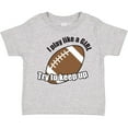 thumbnail image 3 of Inktastic Football Like a Girl Girls Toddler T-Shirt, 3 of 5