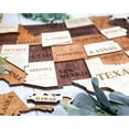 thumbnail image 5 of The Cabin Woodworker - Homestyle 3D USA Map - Large (27" x 16.34") - Southwestern - State, Capitals, Roads & Rivers, 5 of 8