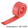 thumbnail image 4 of Uxcell Heat Shrink Tubing, Heat Shrinkable Tube Cable Sleeve 10ft Red 0.71 in, 4 of 6