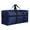 Blue, variant on Water Resistant Foldable Travel Duffel Bag Lockable Zipper Storage Duffle Bag for Traveling Camping Gym Getaway Overnight Trips