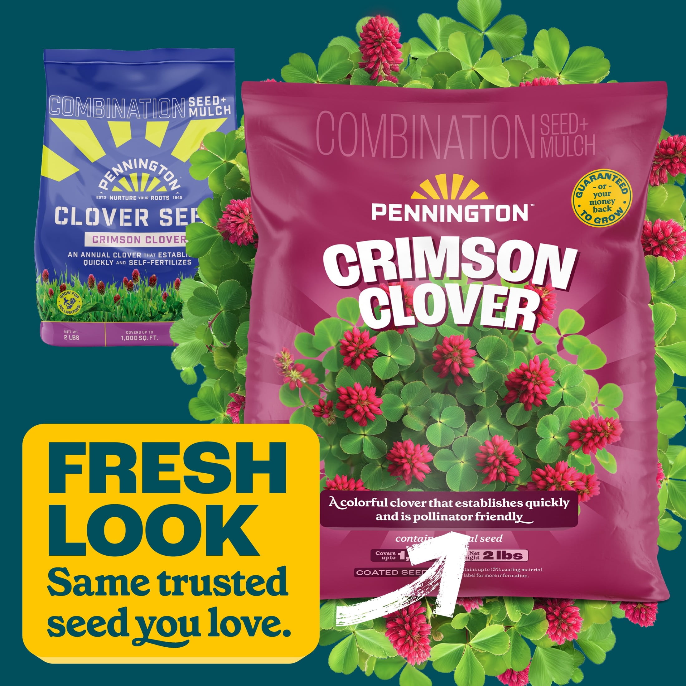 Pennington Pennington Crimson Clover 2 Pounds