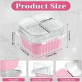 thumbnail image 2 of Mini Cake Pans,Small Aluminum Foil Pans,Disposable Loaf Pans,Ramekins Cupcake Liners with Lids&Spoons,Dessert Cups Containers,Muffin Pans Mini Cheesecake Containers for Pudding,Souffle,Pink,5 oz, 2 of 7